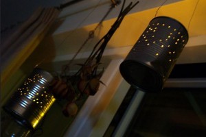 Tin Can Lanterns DIY